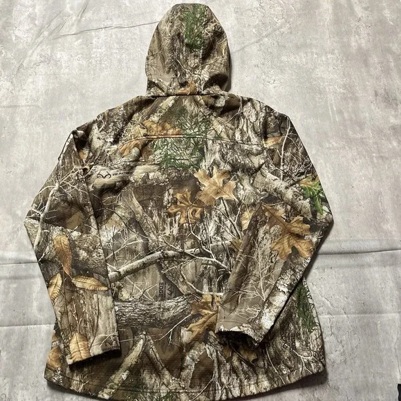 Magellan Outdoors Women's Hunt Gear Realtree Camo Button-Up Shirt M Long Sleeve - Picture 6 of 9